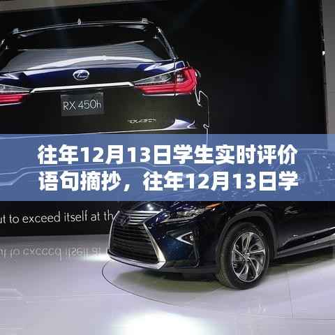 往年12月13日学生实时评价语句摘抄及其深度解析