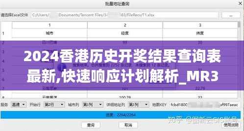 2024香港历史开奖结果查询表最新,快速响应计划解析_MR3.357