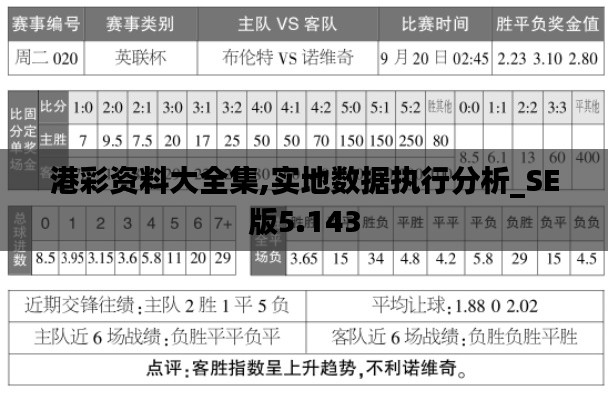 港彩资料大全集,实地数据执行分析_SE版5.143