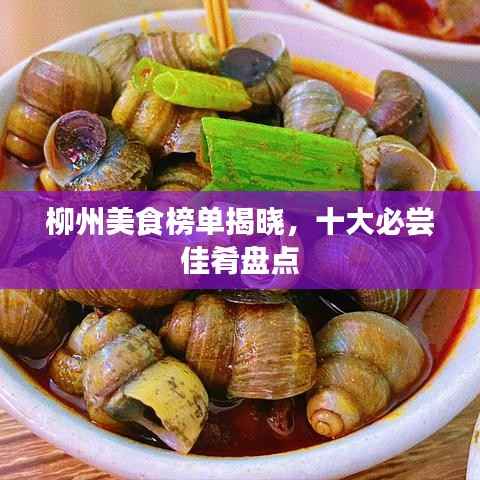 柳州美食榜单揭晓,十大必尝佳肴盘点