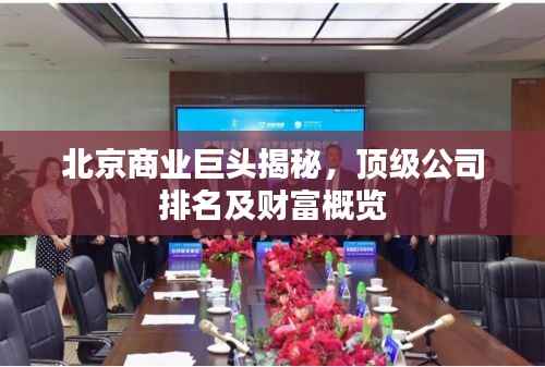 北京商业巨头揭秘,顶级公司排名及财富概览